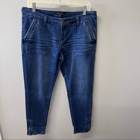 Dear John skinny Deveron women's 29 length 26 as shown zipper detail on bottom - Picture 1 of 11